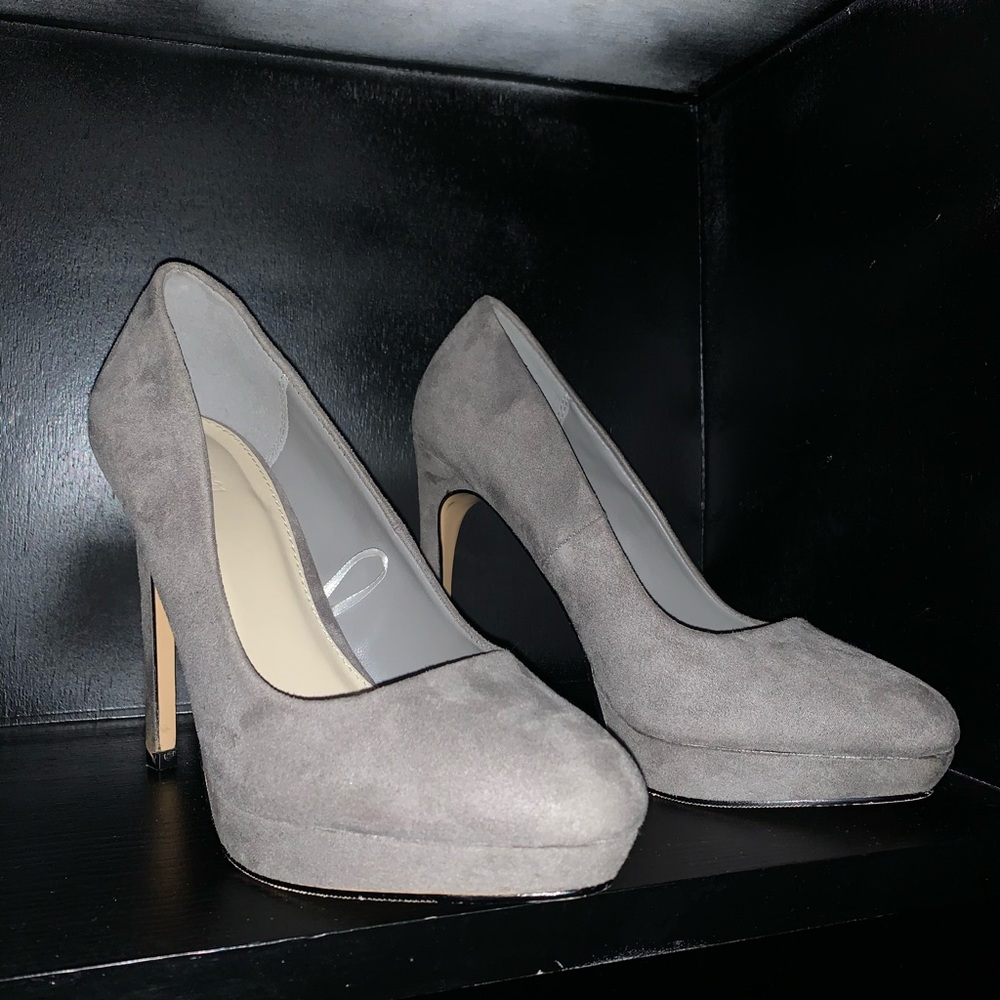 Grey heels
